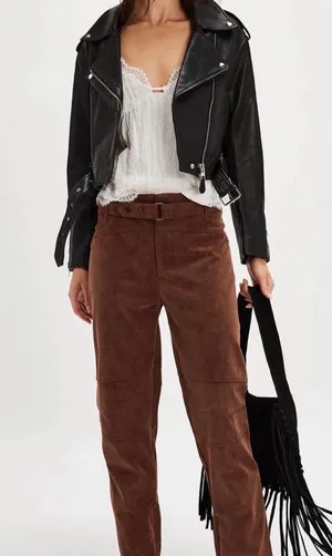 ✨NWT we the Free Titan Vegan Suede Pants 26 ✨ thumbnail 1