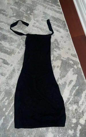 Lydia Knitted Halter Dress thumbnail 3