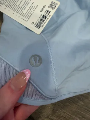 Blue Lululemon Hotty Hot 2.5" Shorts thumbnail 6