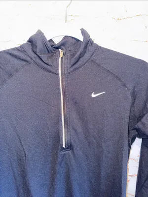 Nike Black Half-Zip Dri-FIT Element Athletic Pullover women’s small fitted thumbnail 2