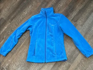 Columbia Womens Small Blue Mount Cannon Fleece‎ Full Zip Jacket Gorpcore thumbnail 1