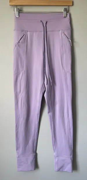 Aerie Offline Jogger Leggings Pants Athletic Performance Purple Women's Medium thumbnail 1