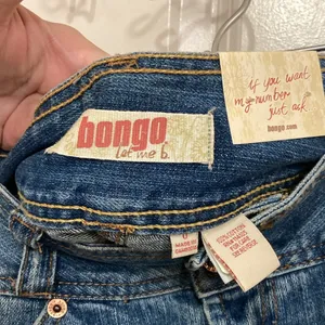 Bongo NWT  Distressed Rhinestone Denim Micro Mini Skirt thumbnail 7