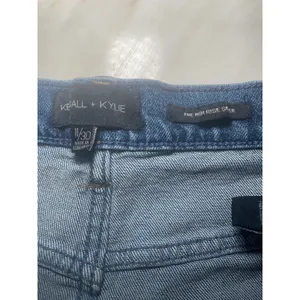 Kendall + Kylie Womens High Rise Straight Leg Jeans Blue Denim Size 11/30 thumbnail 3