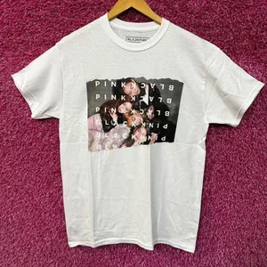 Black pink Shut Down Kpop Tshirt size medium  thumbnail 1