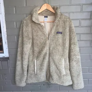 Patagonia Los Gatos Fleece Zip Jacket - Large. Teddy Bear Fleece thumbnail 6