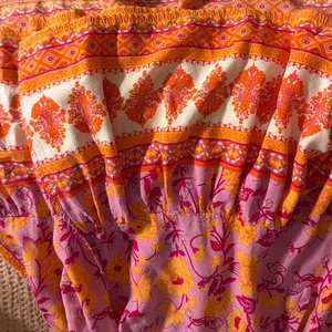 Viral Floral Wrap Dress Pink Size L thumbnail 5
