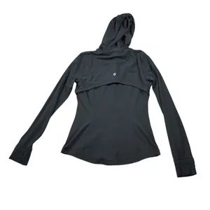 Lululemon Define Hoodie Black Full Zip Jacket Nulu Size 8 Casual Athleisure Yoga thumbnail 8