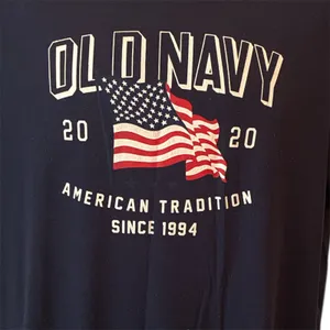 Old Navy Mens T Shirt 2020 American Tradition USA Flag Blue Size Large Preowned thumbnail 3