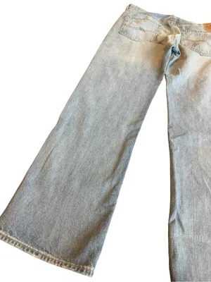 Denimist Lindsay Slim Boyfriend Jeans Light Wash Denim Distressed Size 31 Womens thumbnail 12