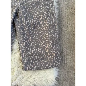 Wild Fable Mid-Rise 90's Relaxed Straight Pants - Wil Brown Leopard thumbnail 5