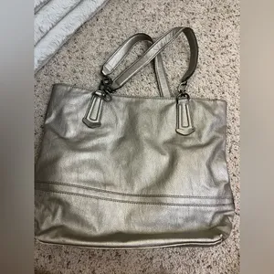 Simply Vera metallic grey purse Gray thumbnail 5