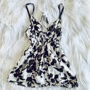 Abercrombie & Fitch Floral Babydoll Tank Top thumbnail 1