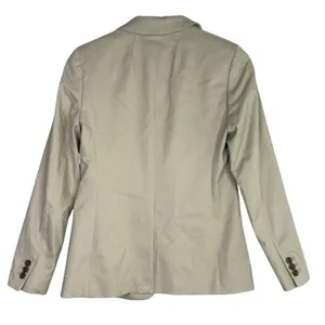 J. Crew Willa Long Sleeve Single Button Stretch Suit Coat Jacket Blazer 2 Beige thumbnail 14