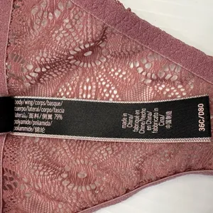 Victoria's Secret Very‎ Sexy Pink Lace Bustier Corset Bra 32C Waist Band thumbnail 8