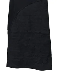 Athleta Peak Hybrid‎ Fleece Flare Pants Women's Size Small Black Zip Pockets thumbnail 4