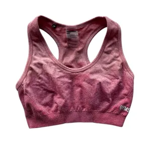Gymshark Sports Bra Women's Size Small S Tonal Ombre Color‎ w/ Pink Orange Shift thumbnail 1