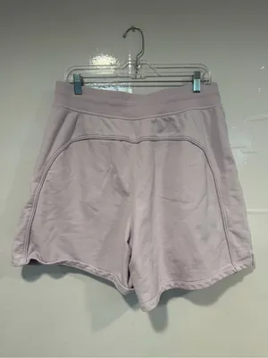 Lululemon Lavender Dew Scuba Drawstring Lounge‎ Shorts thumbnail 4