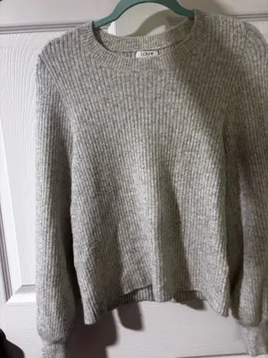 Grey J.Crew Sweater thumbnail 1