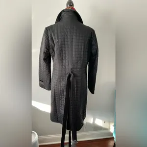 Elegant quilted trench coat 🌹🌹 thumbnail 4