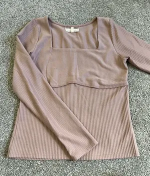 Light pink Long Sleeve thumbnail 1