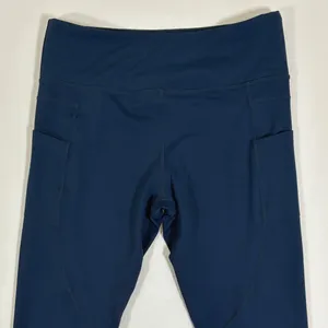 Zyia Active Womens 14-16 Navy Blue High Rise Capri Leggings Pockets Athletic thumbnail 9