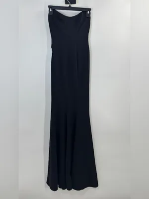 Katie May Raven Strapless Evening Gown thumbnail 4