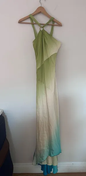 Vintage silk dress Multiple thumbnail 1