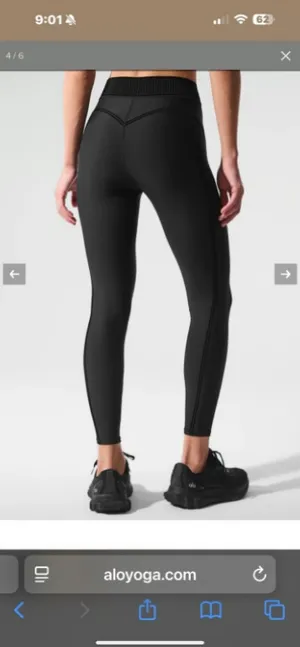alo Airlift High-Waist 7/8 Line Up Legging small thumbnail 4