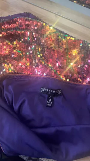 Current Mood City Sparks Dolls Kill Sequin Dress thumbnail 3