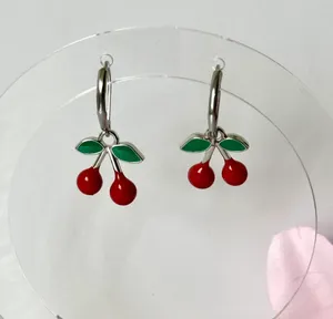 Cherry Earrings (148) 🍒 Red thumbnail 2