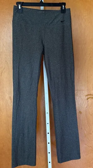 Nike legend polo skinny Charcoal Athletic‎ Pants women’s medium 725123 thumbnail 1