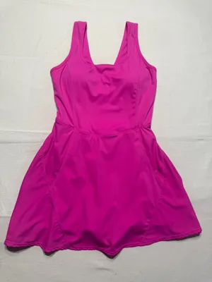 Halara Hot Pink Preppy Barbiecore Athletic Dress size S thumbnail 1