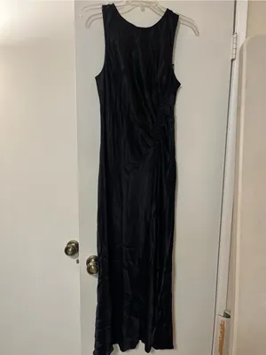 NWT Rails Gabriella Midi Dress Black M thumbnail 5