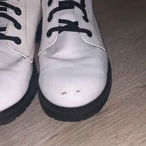 Time and Tru Combat Boots White Lug Boots thumbnail 3
