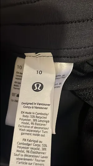 Lululemon Softstreme High-Rise Pant straight leg crop 24” thumbnail 5