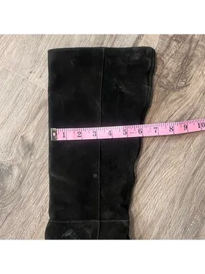 Chinese Laundry Krafty Knee High Women's Black Suede Boot Size 6.5 SKU#11-2348 thumbnail 13