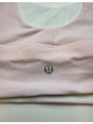 Lululemon Align reversible bra, white/pink Size 10‎ thumbnail 3