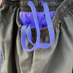 Nike Dri-Fit Tempo 10K Running Shorts Women Black Purple Stripe Size Small thumbnail 5
