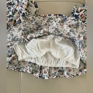 Altard State Floral Puffy Sleeve Blouse Womens Xs thumbnail 6