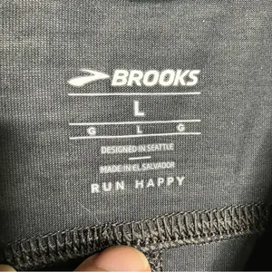 Brooks running corn graphic tee black womens size large‎ casual lightweight thumbnail 4
