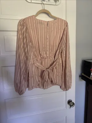 Do + Be Striped Blouse thumbnail 4