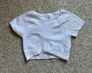 White Aerie Crop Top  thumbnail 1
