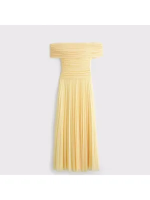 Abercrombie & Fitch -Giselle Drop-Waist Mesh Maxi Dress, M thumbnail 5