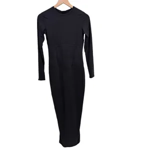 SKIMS Fits Everybody Corset Long Sleeve Dress in Onyx Large Sold Out NWT thumbnail 4