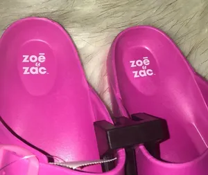 Zoe And Zac - NWT birk shoes hot pink slides 6 thumbnail 6