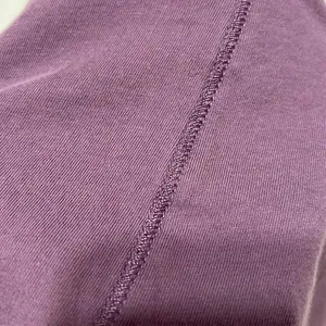 Loft szS pretty purple cap sleeve flower detail and decorative stitching EUC thumbnail 7