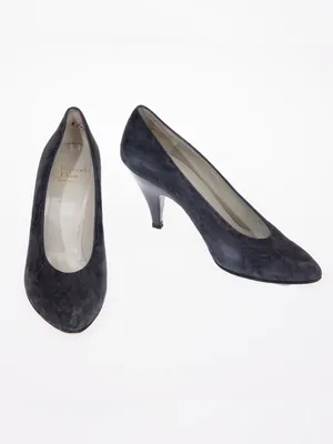 Christian Dior Souliers vintage white kitten chunk heels pink & purple bow thumbnail 2