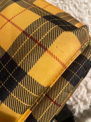 Dickies Yellow Plaid Backpack thumbnail 6
