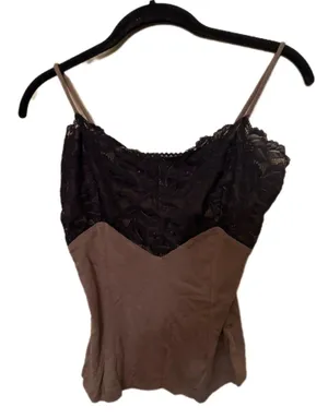 Y2K Vintage Lace Tank Top thumbnail 1